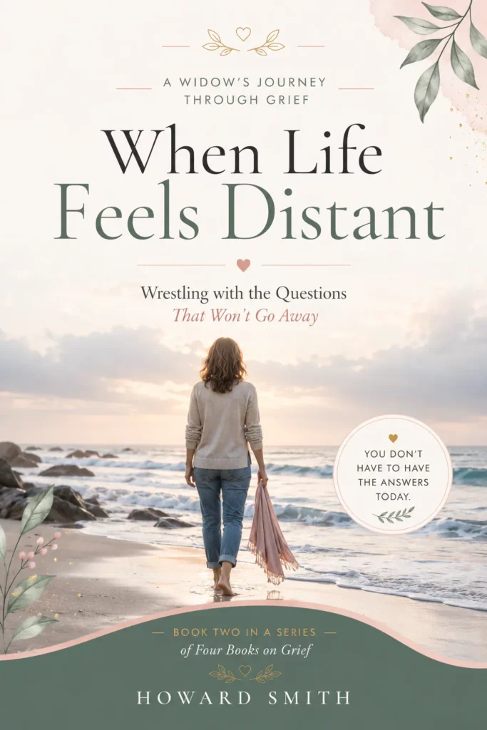 When life feels distant, book two of A Widow's Journey Through Grief