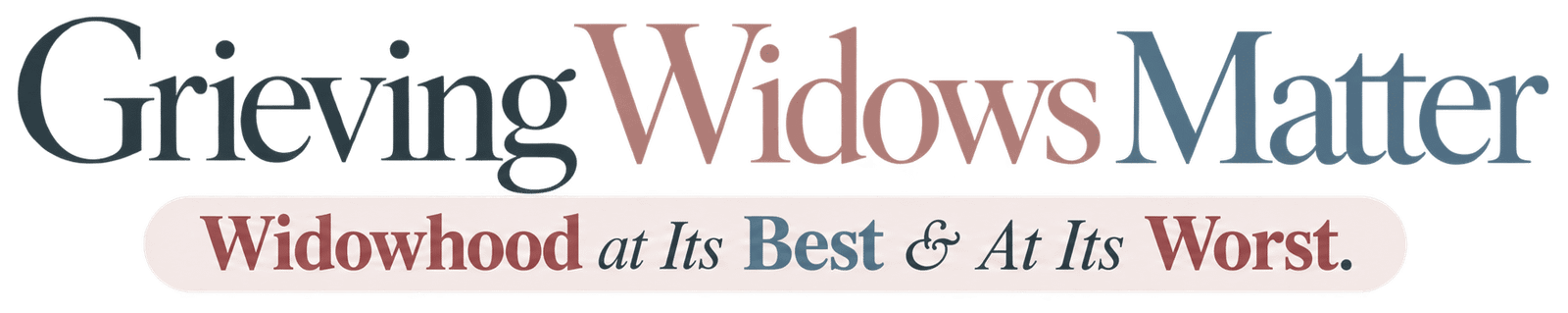Grieving Widows Matter logo